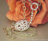 Fancy Diamond "Egg" Necklace