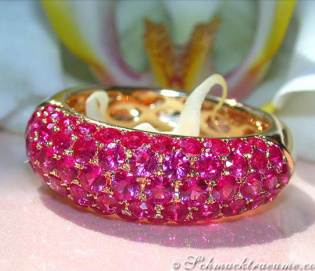 Precious Ruby Pave Ring