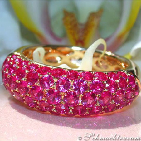 Precious Ruby Pave Ring