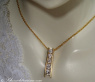 Elegant Diamond Solitaire Pendant on Chain