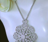 Spectacular Diamond Necklace in a Flamboyant Design