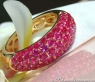 Precious Ruby Pave Ring