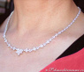 High-end Flower Design Diamond Necklace