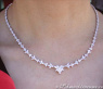 High-end Flower Design Diamond Necklace