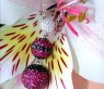 Attractive Necklace with Rubies & Black and White Diamonds