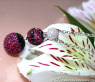 Attractive Necklace with Rubies & Black and White Diamonds