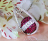 Attractive Ruby Necklace with Diamonds