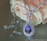 Beautiful Tanzanite Necklace with Diamonds