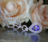 Beautiful Tanzanite Necklace with Diamonds