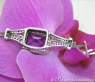 Superb Amethyst Necklace with Diamonds