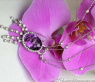 Wonderful Amethyst Necklace with Diamonds