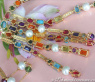 Tremendous Multicolor Gemstone Necklace with Diamonds & Pearls