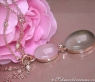 Magnificent Rose Quartz Smoky Quartz Diamond Necklace