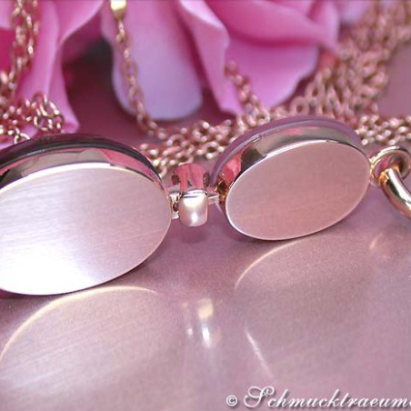 Magnificent Rose Quartz Smoky Quartz Diamond Necklace