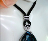 Exquisite Bluetopaz Necklace with Diamonds