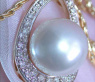 Attractive Mikimoto Style Southsea Pearl Pendant