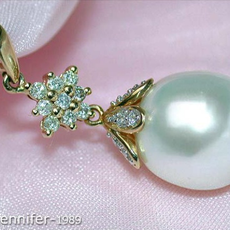 Timeless Southsea Pearl Diamond Pendant