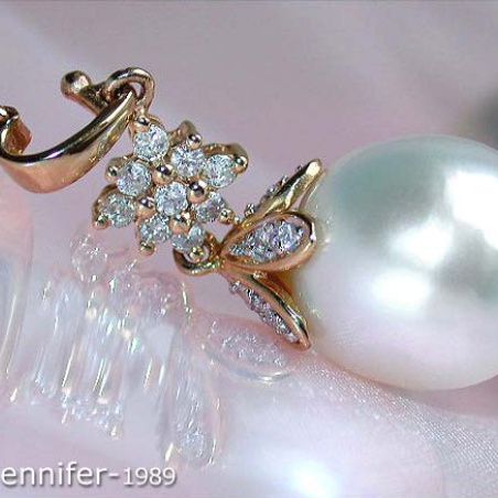 Timeless Southsea Pearl Diamond Pendant
