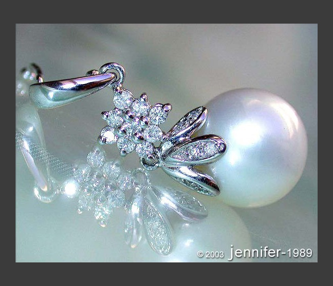 Southsea Pearl Diamond Pendant incl. Chain Southsea Pearl Diamond Pendant incl. Chain