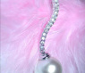 Enchanting Southsea Pearl Pendant with Diamonds
