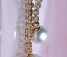 Impressive Diamond Pendant with two Southsea Pearls