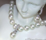 Convertible Southsea Pearl Diamond Earrings & Pendant