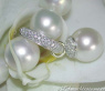 Convertible Southsea Pearl Diamond Earrings & Pendant