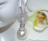 Convertible Southsea Pearl Diamond Earrings & Pendant