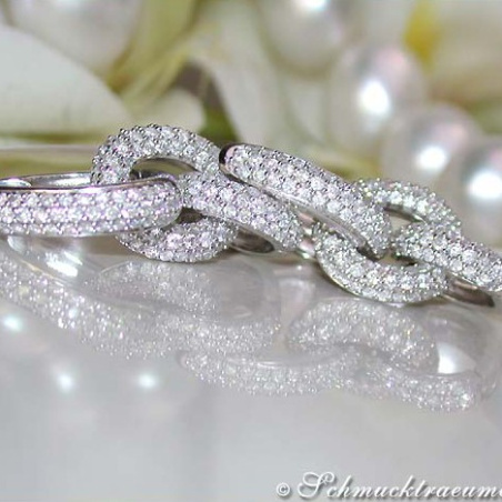 Convertible Southsea Pearl Diamond Earrings & Pendant