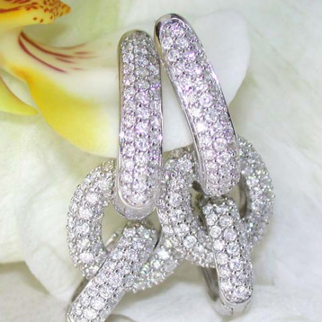 Convertible Southsea Pearl Diamond Earrings & Pendant