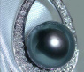 Picture Perfect Tahitian Pearl Pendant with Diamonds (Mikimoto Design)