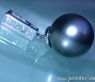 Precious Classy Tahitian Pearl Pendant with Diamonds in White gold 18k