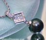 Picture perfect Tahitian Pearl Pendant with Diamonds