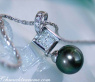 Picture perfect Tahitian Pearl Pendant with Diamonds