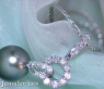 Charming Tahitian Pearl Diamond Pendant