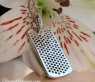 Minimalist Black Diamond Dog Tag Pendant