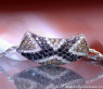 Interesting Pendant with Black, Brown and White Diamonds