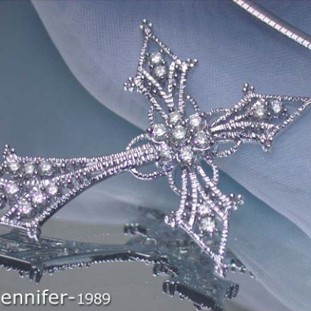 Exquisite Diamond Cross Pendant