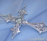 Exquisite Diamond Cross Pendant