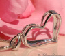 Delicate Diamond Heart Pendant