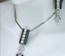 Exquisite Black & White Diamond Pendant
