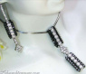Exquisite Black & White Diamond Pendant