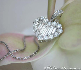 Captivating Diamond Heart Pendant