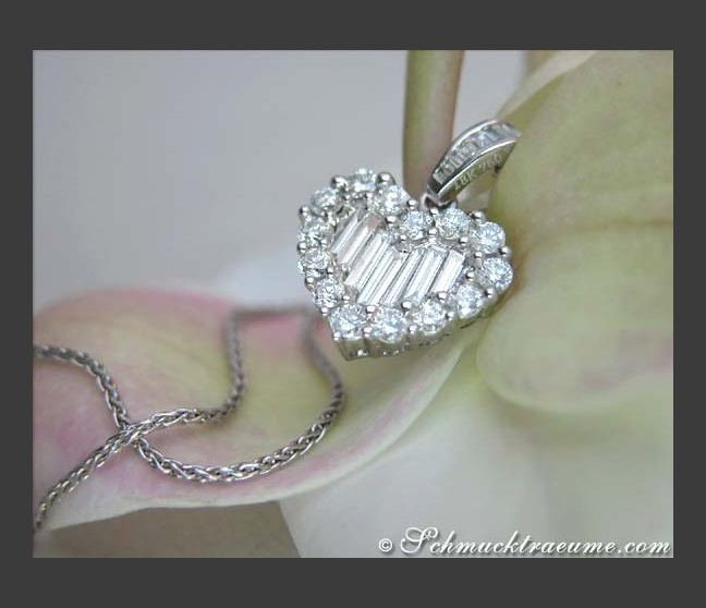 Captivating Diamond Heart Pendant Captivating Diamond Heart Pendant