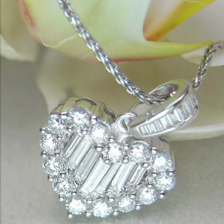 Captivating Diamond Heart Pendant