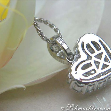 Captivating Diamond Heart Pendant