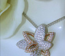 Beautiful Diamond Butterfly Pendant