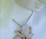 Beautiful Diamond Butterfly Pendant