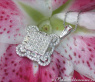Excellent Pendant with Diamonds of 5 Different Cuts