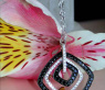 Sophisticated Black & White Diamond Pendant